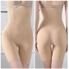 Generic Women's Cotton Solid Ethnic Wear Tummy - Thigh Body Shaper (Skin)
