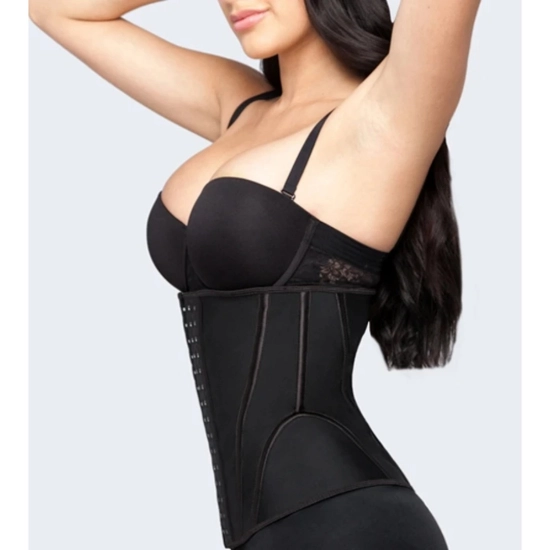 Generic Women's Cotton Solid Ethnic Wear Tummy - Thigh Body Shaper (Black) Generic Women's Cotton Solid Ethnic Wear Tummy - Thigh Body Shaper (Black)
