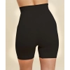 Generic Women's Cotton Solid Western Wear Tummy Body Shaper (Black)