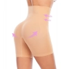 Generic Women's Cotton Solid Western Wear Tummy - Thigh Body Shaper (Skin)