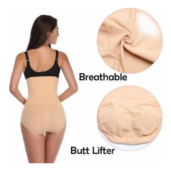 Generic Women's Cotton Lycra Blend Solid Western Wear Tummy Body Shaper (Beige) Generic Women's Cotton Lycra Blend Solid Western Wear Tummy Body Shaper (Beige)