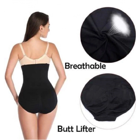 Generic Women's Cotton Lycra Blend Solid Western Wear Tummy Body Shaper (Black) Generic Women's Cotton Lycra Blend Solid Western Wear Tummy Body Shaper (Black)