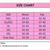 Generic Women's Cotton Self Design Western Wear Body Shaper Brief (Grey)