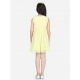 Generic Girl's Polyester Dobby Floral Printed Sleeveless Round Neck Dress (Yellow) Generic Girl's Polyester Dobby Floral Printed Sleeveless Round Neck Dress (Yellow)