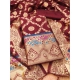 Generic Women's Banarasi Silk Printed Unstitched Salwar Suit Material With Dupatta (Maroon, 3Mtrs) Generic Women's Banarasi Silk Printed Unstitched Salwar Suit Material With Dupatta (Maroon, 3Mtrs)