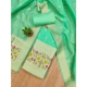 Generic Women's Banarasi Silk Printed Unstitched Salwar Suit Material With Dupatta (Sea Green, 3Mtrs) Generic Women's Banarasi Silk Printed Unstitched Salwar Suit Material With Dupatta (Sea Green, 3Mtrs)