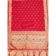 Generic Women's Banarasi Silk Printed Unstitched Salwar Suit Material With Dupatta (Red, 3Mtrs) Generic Women's Banarasi Silk Printed Unstitched Salwar Suit Material With Dupatta (Red, 3Mtrs)