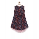 Generic Girl's Polyester Crepe Embellished Sleeveless Round Neck Dress (Multicolor) Generic Girl's Polyester Crepe Embellished Sleeveless Round Neck Dress (Multicolor)