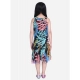 Generic Girl's Polyester Crepe Floral Printed Sleeveless Round Neck Dress (Multicolor) Generic Girl's Polyester Crepe Floral Printed Sleeveless Round Neck Dress (Multicolor)