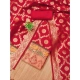 Generic Women's Banarasi Silk Printed Unstitched Salwar Suit Material With Dupatta (Red, 3Mtrs) Generic Women's Banarasi Silk Printed Unstitched Salwar Suit Material With Dupatta (Red, 3Mtrs)
