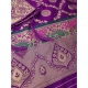 Generic Women's Banarasi Silk Printed Unstitched Salwar Suit Material With Dupatta (Purple, 3Mtrs) Generic Women's Banarasi Silk Printed Unstitched Salwar Suit Material With Dupatta (Purple, 3Mtrs)
