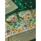 Generic Women's Banarasi Silk Printed Unstitched Salwar Suit Material With Dupatta (Bottle Green, 3Mtrs) Generic Women's Banarasi Silk Printed Unstitched Salwar Suit Material With Dupatta (Bottle Green, 3Mtrs)