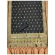 Generic Women's Banarasi Silk Printed Unstitched Salwar Suit Material With Dupatta (Black, 3Mtrs) Generic Women's Banarasi Silk Printed Unstitched Salwar Suit Material With Dupatta (Black, 3Mtrs)