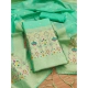 Generic Women's Banarasi Silk Printed Unstitched Salwar Suit Material With Dupatta (Sea Green, 3Mtrs) Generic Women's Banarasi Silk Printed Unstitched Salwar Suit Material With Dupatta (Sea Green, 3Mtrs)