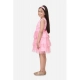 Generic Girl's Net Embellished Sleeveless Round Neck Dress (Pink) Generic Girl's Net Embellished Sleeveless Round Neck Dress (Pink)