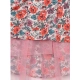 Generic Girl's Polyester Crepe Printed Sleeveless Round Neck Dress (Multicolor)