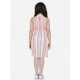 Generic Girl's Polyester Crepe Striped Sleeveless Round Neck Dress (Multicolor) Generic Girl's Polyester Crepe Striped Sleeveless Round Neck Dress (Multicolor)