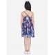 Generic Girl's Rayon Printed Sleeveless Round Neck Dress (Blue) Generic Girl's Rayon Printed Sleeveless Round Neck Dress (Blue)