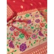 Generic Women's Banarasi Silk Printed Unstitched Salwar Suit Material With Dupatta (Red, 3Mtrs) Generic Women's Banarasi Silk Printed Unstitched Salwar Suit Material With Dupatta (Red, 3Mtrs)