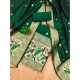 Generic Women's Banarasi Silk Printed Unstitched Salwar Suit Material With Dupatta (Bottle Green, 3Mtrs) Generic Women's Banarasi Silk Printed Unstitched Salwar Suit Material With Dupatta (Bottle Green, 3Mtrs)