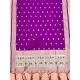 Generic Women's Banarasi Silk Printed Unstitched Salwar Suit Material With Dupatta (Purple, 3Mtrs) Generic Women's Banarasi Silk Printed Unstitched Salwar Suit Material With Dupatta (Purple, 3Mtrs)