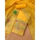 Generic Women's Banarasi Silk Printed Unstitched Salwar Suit Material With Dupatta (Yellow, 3Mtrs) Generic Women's Banarasi Silk Printed Unstitched Salwar Suit Material With Dupatta (Yellow, 3Mtrs)