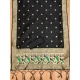 Generic Women's Banarasi Silk Printed Unstitched Salwar Suit Material With Dupatta (Black, 3Mtrs) Generic Women's Banarasi Silk Printed Unstitched Salwar Suit Material With Dupatta (Black, 3Mtrs)