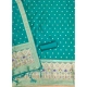 Generic Women's Banarasi Silk Printed Unstitched Salwar Suit Material With Dupatta (Rama, 3Mtrs) Generic Women's Banarasi Silk Printed Unstitched Salwar Suit Material With Dupatta (Rama, 3Mtrs)