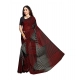 Generic Women's Georgette Printed Saree With Unstitched Blouse 5.5Mtr (Black) Generic Women's Georgette Printed Saree With Unstitched Blouse 5.5Mtr (Black)