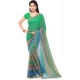 Generic Women's Faux Georgette Printed Saree With Unstitched Blouse 5.5Mtr (Green) Generic Women's Faux Georgette Printed Saree With Unstitched Blouse 5.5Mtr (Green)