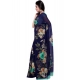 Generic Women's Faux Georgette Printed Saree With Unstitched Blouse 5.5Mtr (Blue) Generic Women's Faux Georgette Printed Saree With Unstitched Blouse 5.5Mtr (Blue)