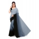 Generic Women's Georgette Solid Saree With Unstitched Blouse 5.5Mtr (Grey) Generic Women's Georgette Solid Saree With Unstitched Blouse 5.5Mtr (Grey)