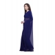 Generic Women's Dyed Solid Saree With Unstitched Blouse 5.5Mtr (Dark Blue) Generic Women's Dyed Solid Saree With Unstitched Blouse 5.5Mtr (Dark Blue)