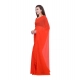 Generic Women's Dyed Solid Saree With Unstitched Blouse 5.5Mtr (Orange) Generic Women's Dyed Solid Saree With Unstitched Blouse 5.5Mtr (Orange)