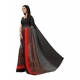 Generic Women's Georgette Printed Saree With Unstitched Blouse 5.5Mtr (Black) Generic Women's Georgette Printed Saree With Unstitched Blouse 5.5Mtr (Black)