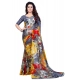 Generic Women's Faux Georgette Printed Saree With Unstitched Blouse 5.5Mtr (Grey) Generic Women's Faux Georgette Printed Saree With Unstitched Blouse 5.5Mtr (Grey)