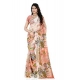 Generic Women's Faux Georgette Printed Saree With Unstitched Blouse 5.5Mtr (Orange) Generic Women's Faux Georgette Printed Saree With Unstitched Blouse 5.5Mtr (Orange)