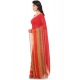Generic Women's Faux Georgette Printed Saree With Unstitched Blouse 5.5Mtr (Red) Generic Women's Faux Georgette Printed Saree With Unstitched Blouse 5.5Mtr (Red)