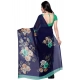 Generic Women's Faux Georgette Printed Saree With Unstitched Blouse 5.5Mtr (Blue) Generic Women's Faux Georgette Printed Saree With Unstitched Blouse 5.5Mtr (Blue)