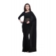 Generic Women's Dyed Solid Saree With Unstitched Blouse 5.5Mtr (Black) Generic Women's Dyed Solid Saree With Unstitched Blouse 5.5Mtr (Black)