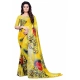 Generic Women's Faux Georgette Printed Saree With Unstitched Blouse 5.5Mtr (Yellow) Generic Women's Faux Georgette Printed Saree With Unstitched Blouse 5.5Mtr (Yellow)