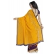 Generic Women's Faux Georgette Printed Saree With Unstitched Blouse 5.5Mtr (Yellow) Generic Women's Faux Georgette Printed Saree With Unstitched Blouse 5.5Mtr (Yellow)