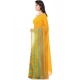 Generic Women's Faux Georgette Printed Saree With Unstitched Blouse 5.5Mtr (Yellow) Generic Women's Faux Georgette Printed Saree With Unstitched Blouse 5.5Mtr (Yellow)