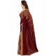 Generic Women's Faux Georgette Printed Saree With Unstitched Blouse 5.5Mtr (Red) Generic Women's Faux Georgette Printed Saree With Unstitched Blouse 5.5Mtr (Red)
