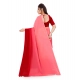Generic Women's Georgette Solid Saree With Unstitched Blouse 5.5Mtr (Pink) Generic Women's Georgette Solid Saree With Unstitched Blouse 5.5Mtr (Pink)