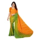 Generic Women's Faux Georgette Printed Saree With Unstitched Blouse 5.5Mtr (Yellow) Generic Women's Faux Georgette Printed Saree With Unstitched Blouse 5.5Mtr (Yellow)