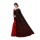 Generic Women's Georgette Printed Saree With Unstitched Blouse 5.5Mtr (Red) Generic Women's Georgette Printed Saree With Unstitched Blouse 5.5Mtr (Red)