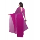 Generic Women's Dyed Solid Saree With Unstitched Blouse 5.5Mtr (Pink) Generic Women's Dyed Solid Saree With Unstitched Blouse 5.5Mtr (Pink)