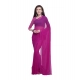 Generic Women's Dyed Solid Saree With Unstitched Blouse 5.5Mtr (Pink) Generic Women's Dyed Solid Saree With Unstitched Blouse 5.5Mtr (Pink)
