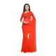 Generic Women's Dyed Solid Saree With Unstitched Blouse 5.5Mtr (Orange) Generic Women's Dyed Solid Saree With Unstitched Blouse 5.5Mtr (Orange)